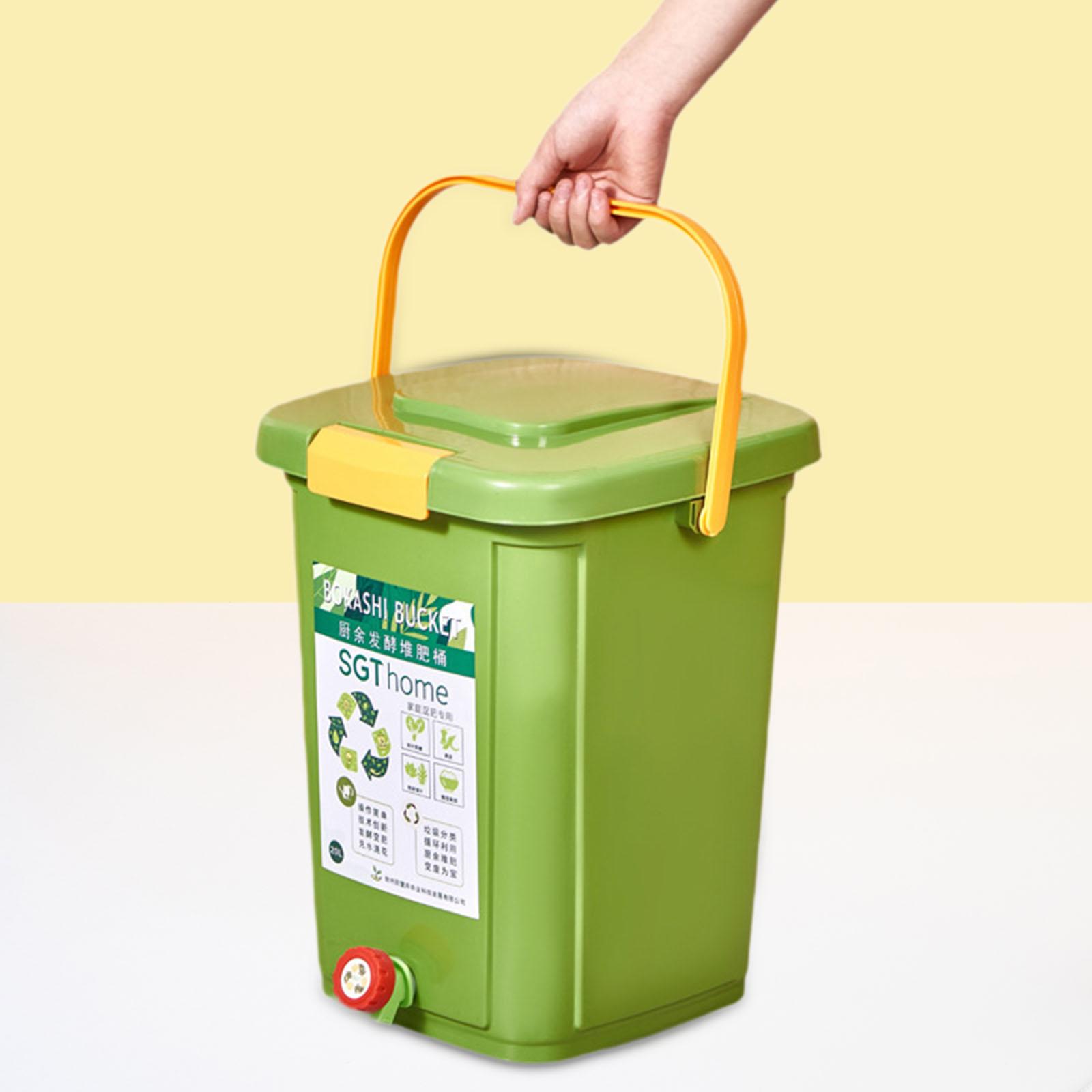 Compost Bin Countertop - Kompostbehälter auf der Arbeitsplatte, versiegeltes tragbares