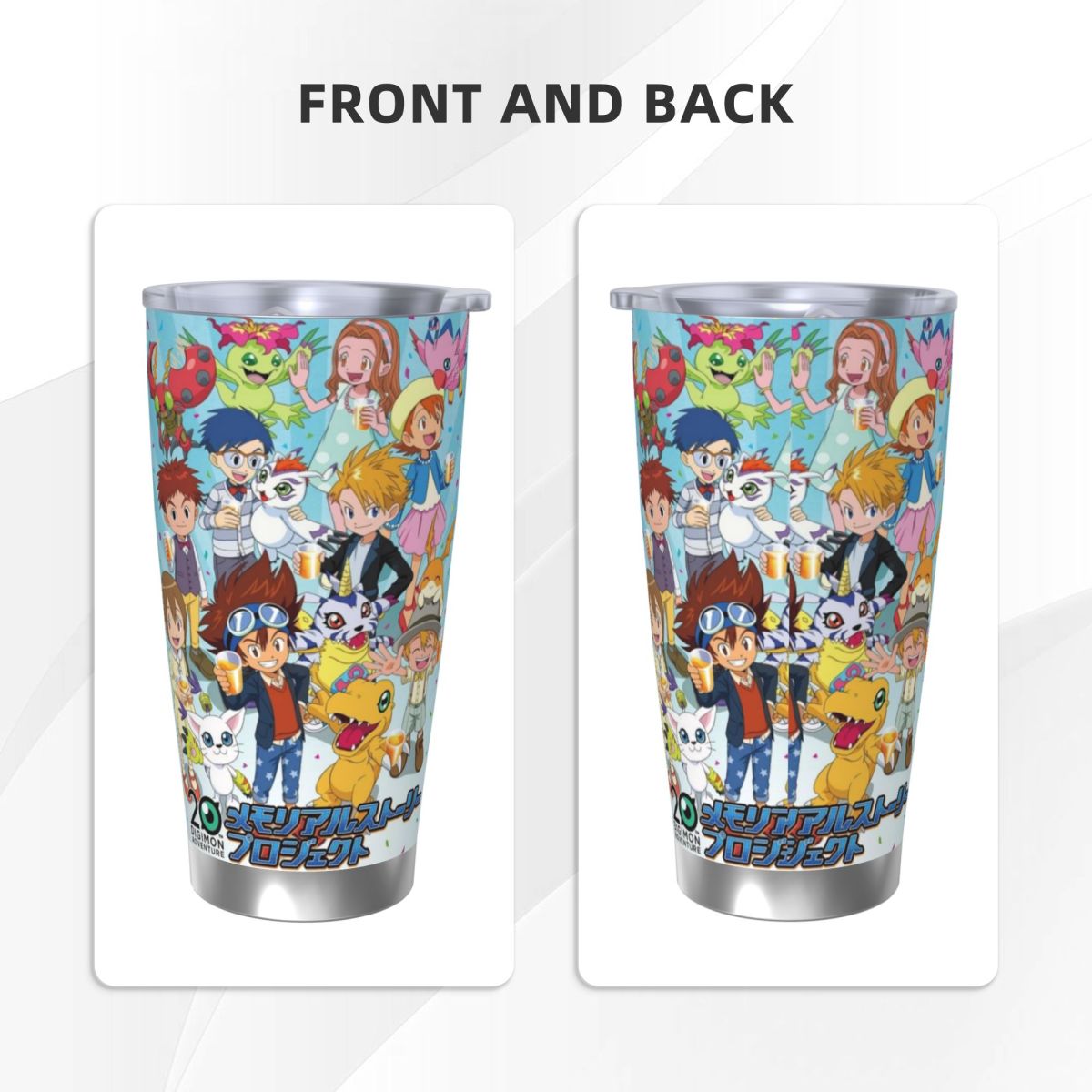 D-Digimon 20oz Edelstahl Auto- – Stainless Steel Straw Bewertung und Preis
