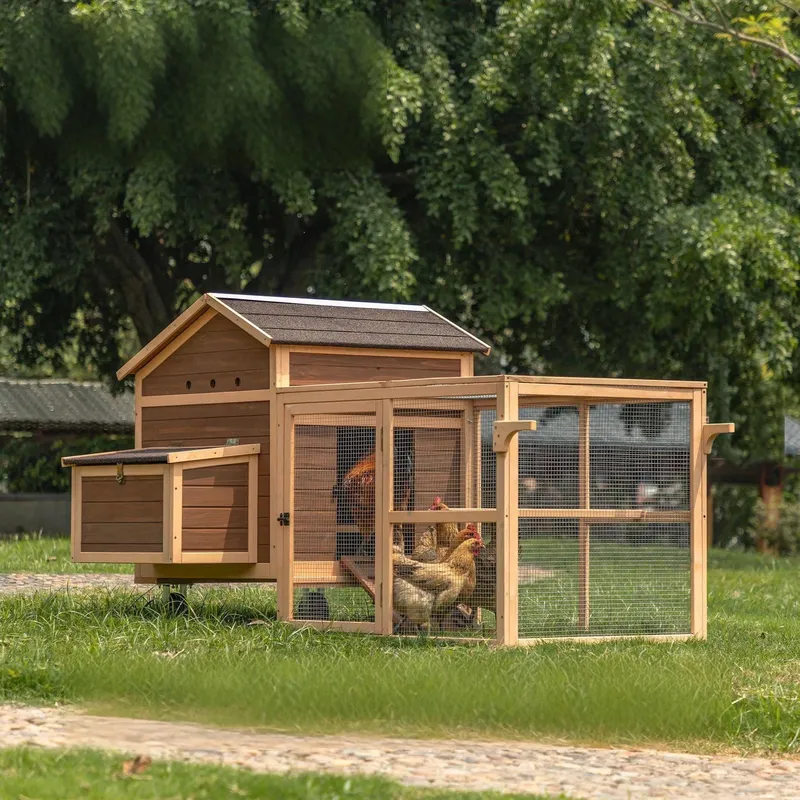 Großer Nachhaltiger Holz-Hühne – Sustainable Living Walla Walla Bewertung und Preis