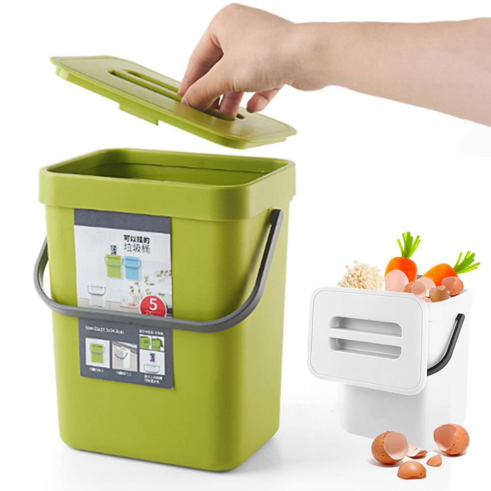 3/5 L Küche Mülleimer Hängen A – Compost Bin Countertop Bewertung und Preis