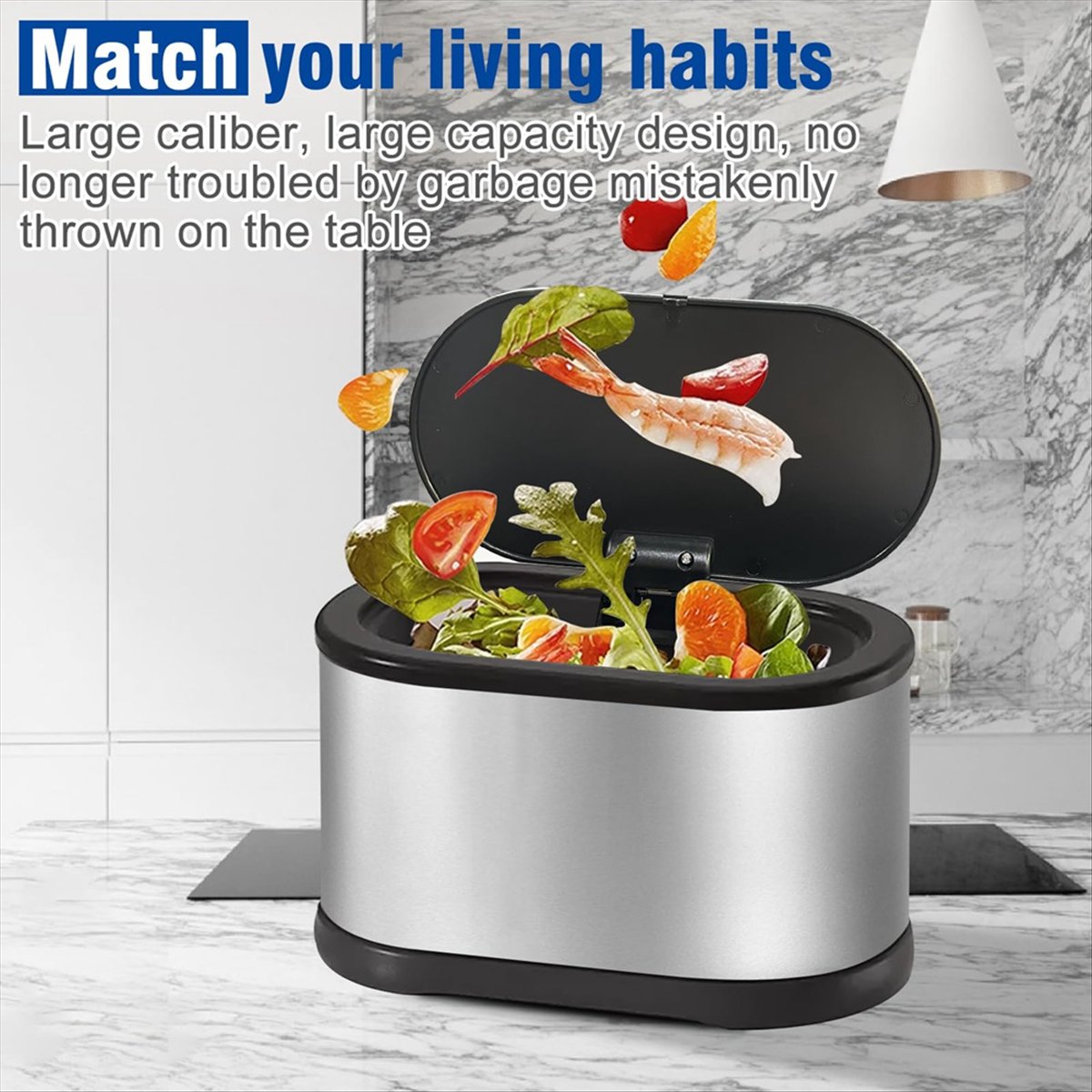 MALL Mini-Mülleimer mit Deckel – Compost Bin Countertop Bewertung und Preis